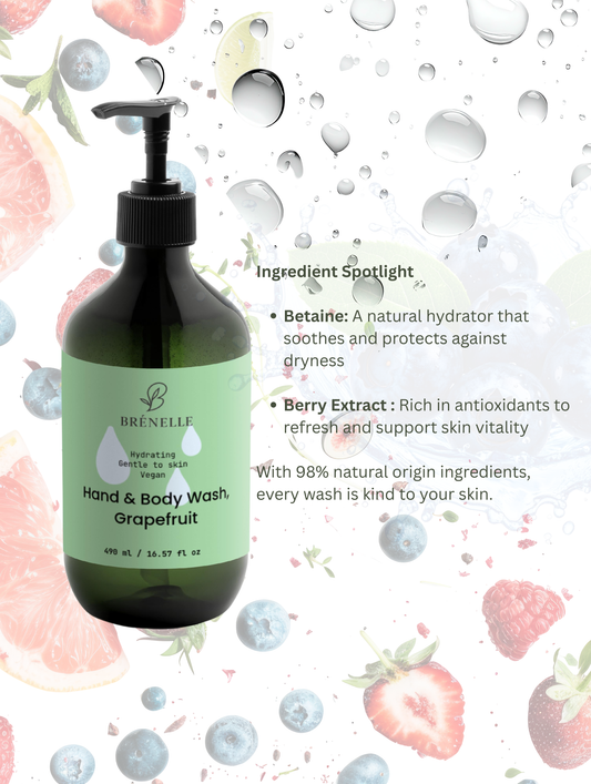 Hand & Body Wash, Grapefruit