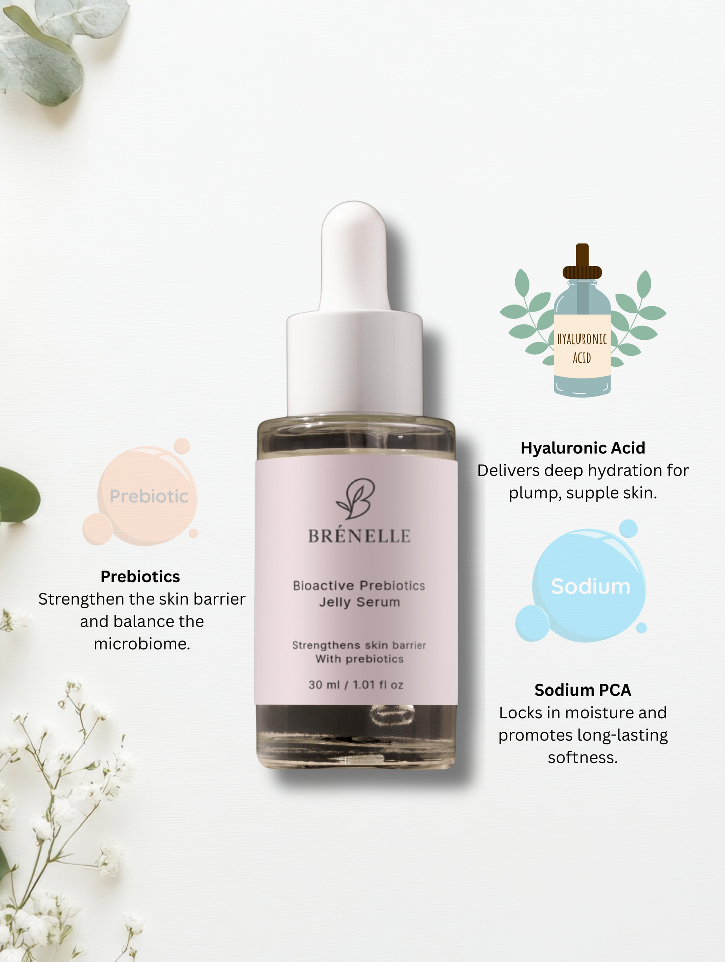 Bioactive Prebiotics Jelly Serum