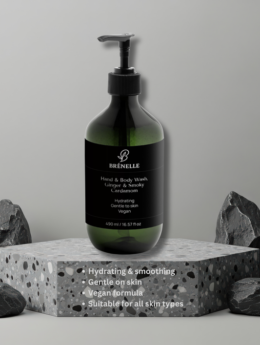 Hand & Body Wash, Ginger & Smoky Cardamom